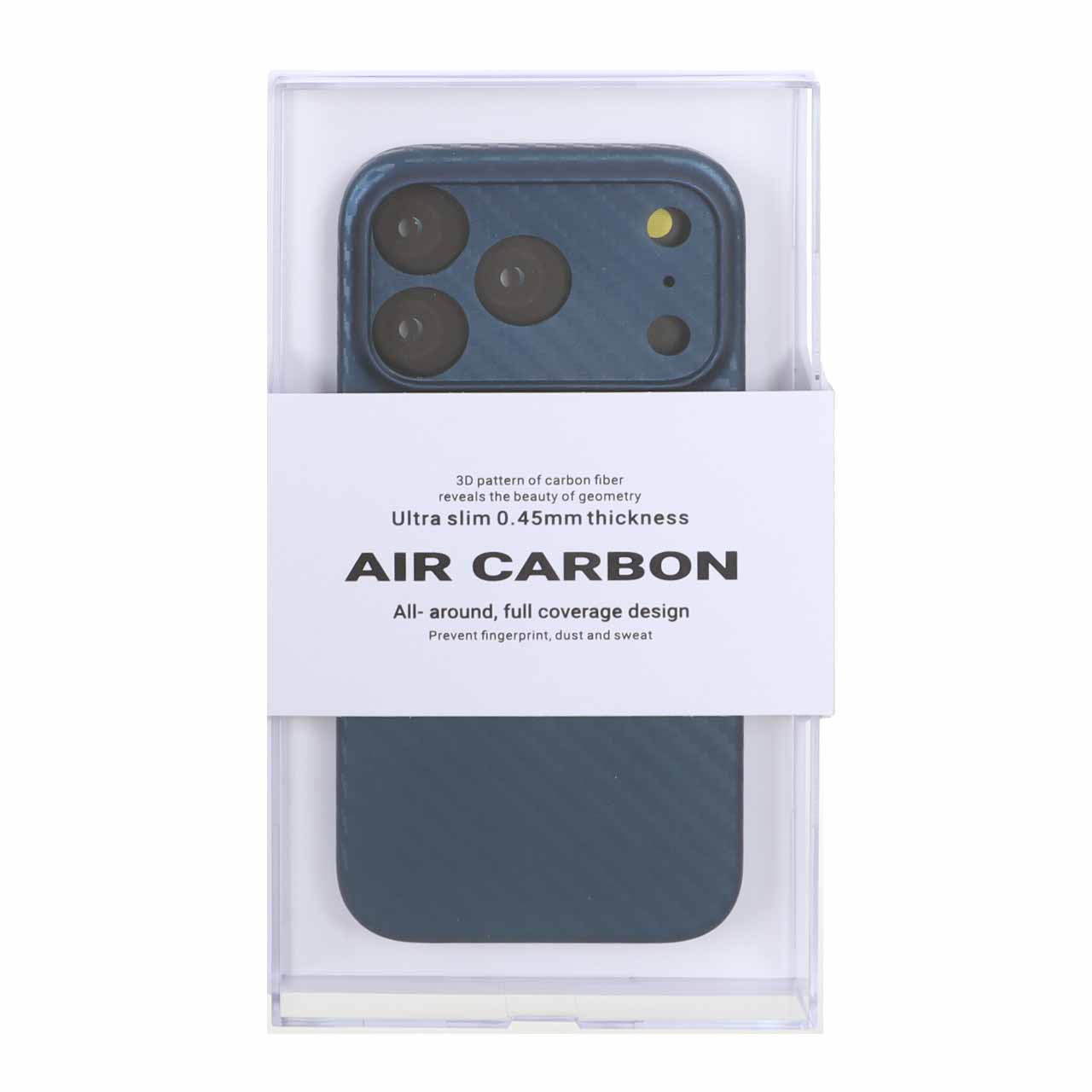 قاب محافظ لنزدار Original KDoo Air Carbon مدل Apple iPhone 17 Pro - آبی ( پک دار) - NTC